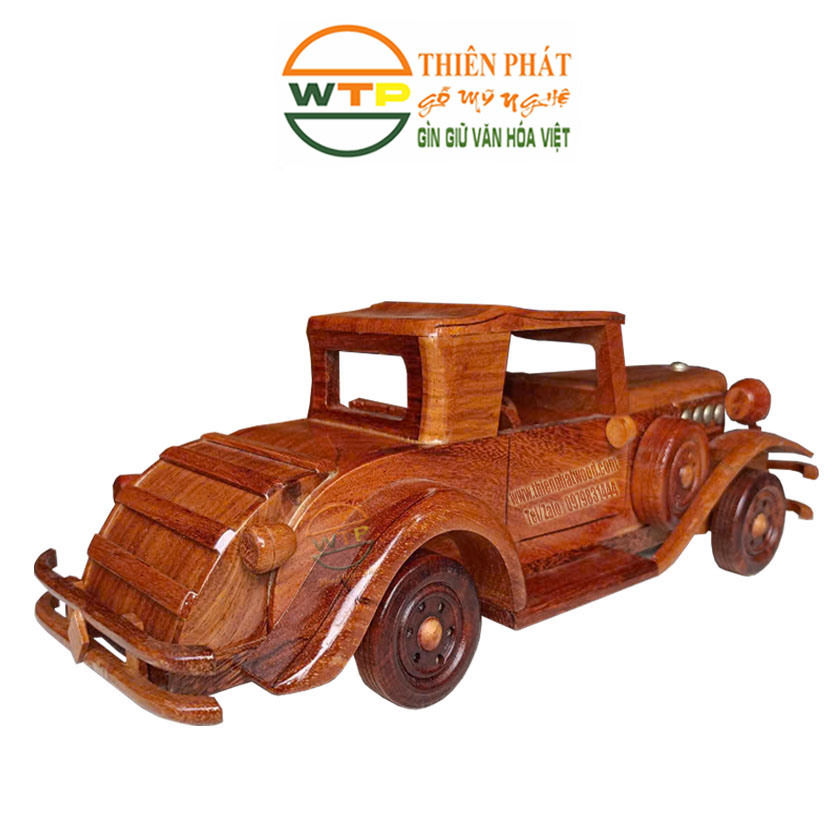 mô hình xe Duesenberg 1932 bằng gỗ handmade